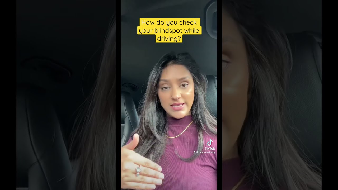 How Do You Check Your BLINDSPOT While Driving Test Blindspot Lifesaver