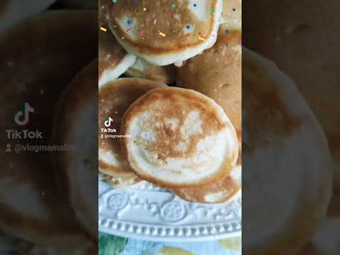 Самые вкусные и пышные оладьи 🥞 #рецепт #оладьи #завтрак #доброеутро #пышные #праздничныйстол #пп