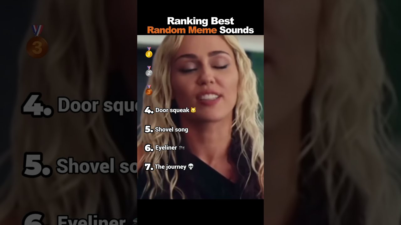 Ranking Best Random Meme Sounds