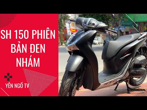 Video Honda SH 150 2021 Phiên Bản Đen Nhám - youtube