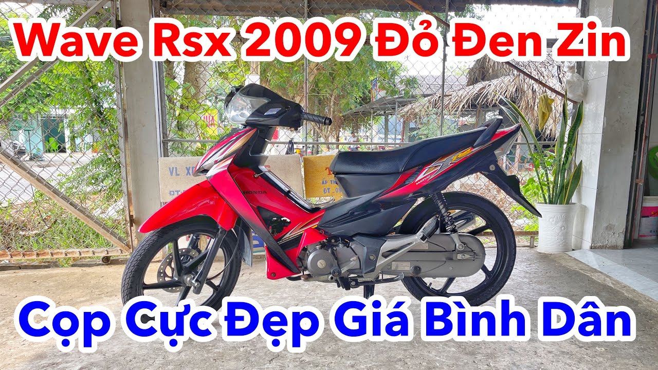 Wave RSX 2009 chính chủ  zin mới lột keo  ở TPHCM giá 126tr MSP 939633