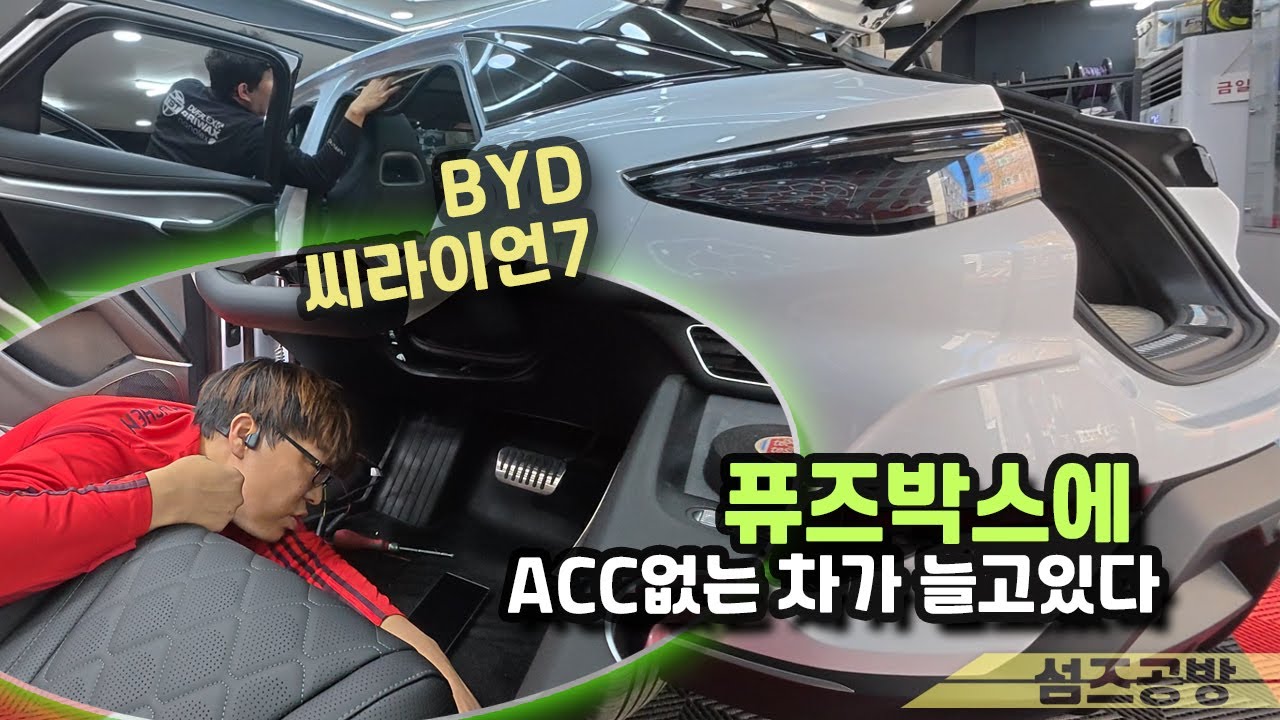 퓨즈박스에서 전원 못 따요 (BYD 씨라이언)
