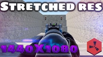 How To Get Stretched Resolution In RUST (2021) WORKING!