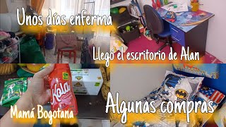 Un poquito enferma 🤢 Organizando el cuarto de Alan 👦 Mis días como Mamá Soltera