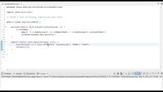 Capitalize String using Java Stream API