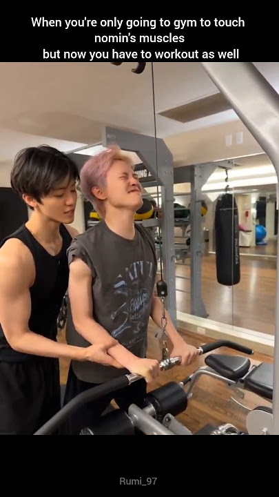 Things chenle had to endure in order touch nomin's muscles 😂 #nctdream