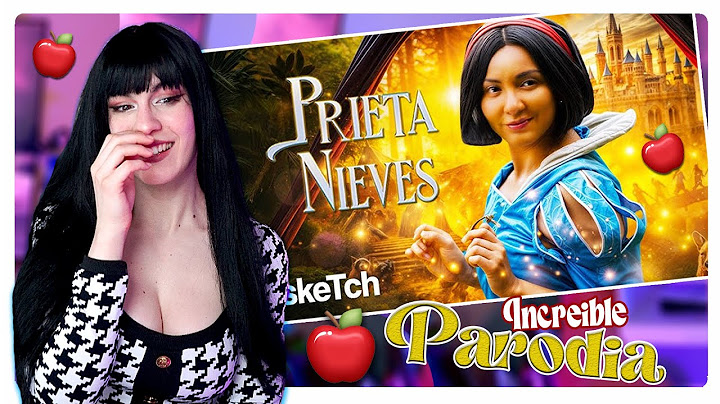REACCIONANDO a la MEJOR PARODIA de Blancanieves Prieta Nieves😂