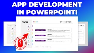App Development in PowerPoint | Project Timelines Dynamic Presentation | No Code Required screenshot 5