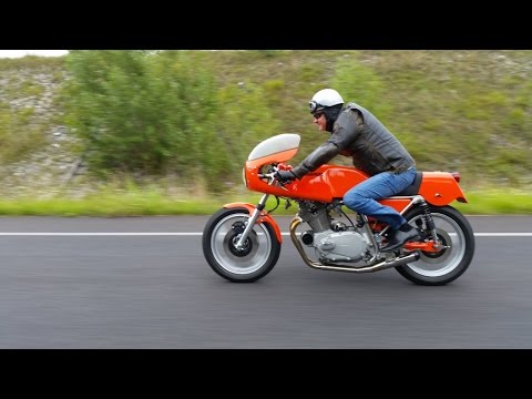 Thierry's Laverda 750 SFC Replica   first ride