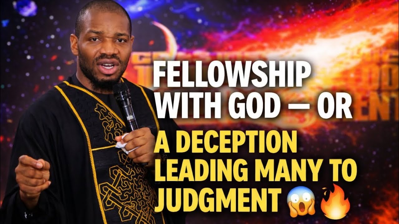 FELLOWSHIP WITH GOD OR A DECEPTION LEADING MANY TO JUDGMENT😱||PROPHET DAVID UCHE@prophetdaviduche001