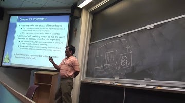 MMS-SP09: Lecture 13:  Video Coding (cnt), Basic Audio compression techniques
