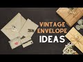 Easy DIY Vintage Envelope Making Ideas | Origami Envelope Making | Envelope Making Decoration