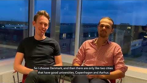 International Computer Science Students on why they decided to come to Greater Aarhus