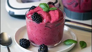 3 Ingredients Raspberry Ice Cream ايسكريم التوت ب ٣ مكونات