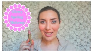 Glowy Spring Pastels Makeup Tutorial 2017 - Hean Cosmetics, Da Vinci Brushes