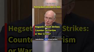 Keating Calls Out Hegseth’s "Extrajudicial Killings" in Tense Hearing