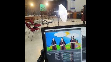 Green Screen Recording Today for Sunday School Event using OBS Part 1