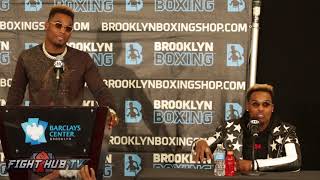 FUNNY Jermell \& Jermall Charlo argue about whose the better fighter