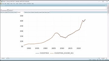 JDemetra+ Seasonal Adjustment in EViews