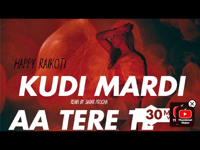 Kudi Mardi Aa Tere Te Remix By SaGaR PrOcHa class=