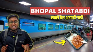 INDIA'S FASTEST SHATABDI EXPRESS || BHOPAL SHATABDI EXPRESS