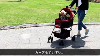 【PET PARADISE】MPFネット店限定ペットバギー (レッド/ブルー)