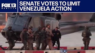 Senate advances war powers measure after Maduro capture | FOX 13 Seattle