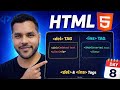 HTML del tags and ins tags