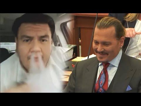Witness is Caught Vaping on Camera While Giving Testimony During Johnny Depp Trial