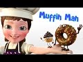 🍩 The Muffin Man Song 🍭 Nursery Rhyme Video | Sing and Read Along Children Songs nursery rhymes