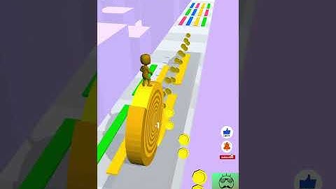 layers roll game play |all levels gameplay | levels -29 | Quick fun gaming |#Shorts