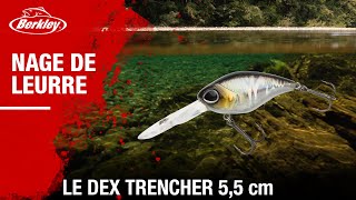 Nage du leurre Berkley DEX Trencher 55mm