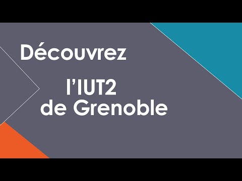 Découvrez l'IUT2 de Grenoble (JPO 2022)