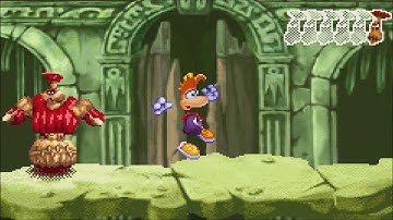 Rayman 3: Hoodlum Havoc (Game Boy Advance) Level 4-2: Scaleman