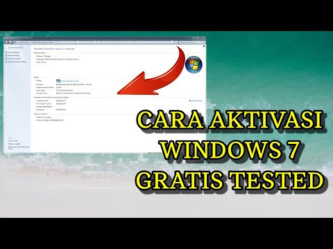 CARA AKTIVASI WINDOWS 7 GRATIS TESTED WORK #windows7 #aktivasiwindows7