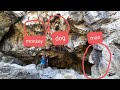 Cave in rockwood conservation area  raw footage