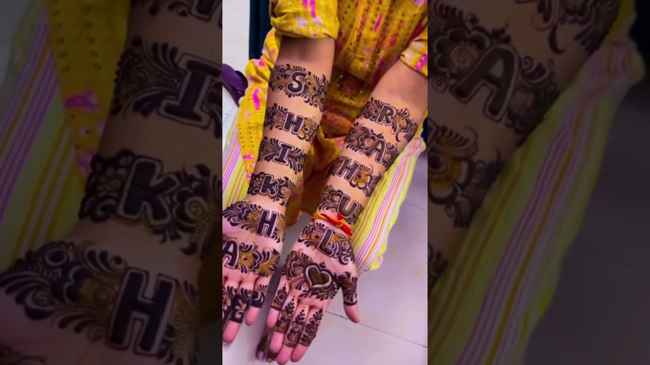 Vikram Gupta mehandi art 