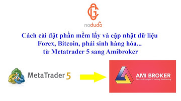 Cách cài đặt phần mềm cập nhật và lấy dữ liệu Bitcoin, Forex... từ Metatrader 5 sang Amibroker