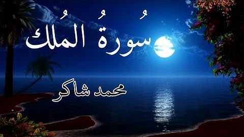 سورة الملك /المنجية من عذاب القبر || محمد شاكر