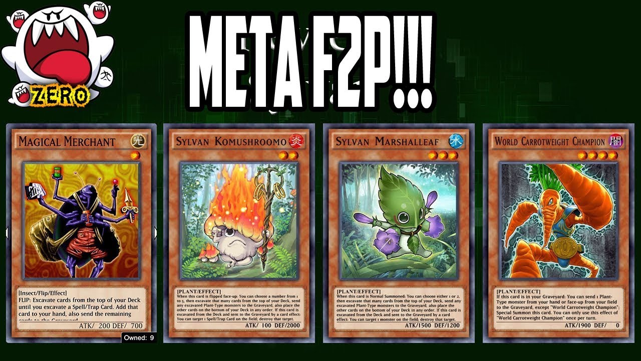 Sylvan Deck [METAF2P] YuGiOh! Duel Links ZERO YouTube