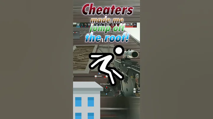 Cheaters made me jump off the Roof! 🏢