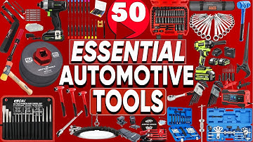 50 Essential Automotive Tools On Amazon For ANY Mechanic or DIY Car Repair!