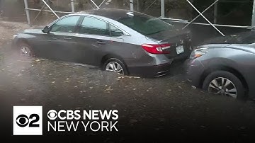 First Alert Forecast: NYC area roads flood as heavy rain, storms continue