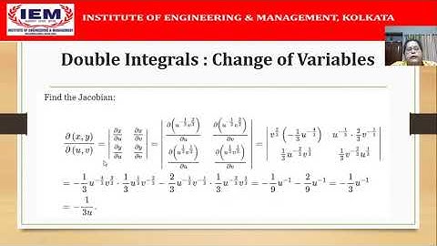 Multivariate Integration - Lecture 7