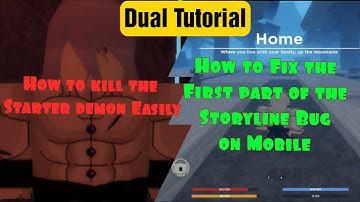 [Demonfall] How to kill the Starter Demon and how to fix Storyline bug on Mobile