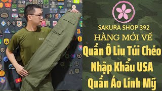 Quần túi chéo chuẩn Mỹ - Quần áo lính Mỹ | Sakura Shop 392