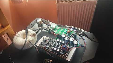 D4K5 Class D sound test on 4 ohm - 2 speakers