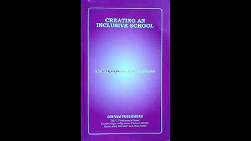 Creating an Inclusive School | B.Ed | Syllabus