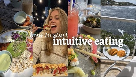 The ULTIMATE Guide to start Intuitive Eating