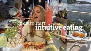⁣The ULTIMATE Guide to start Intuitive Eating
